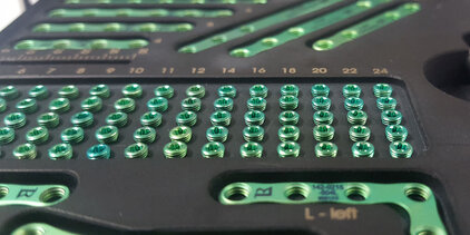 Leilox winkelstabiles Osteosynthese System Wackes Tierärzte